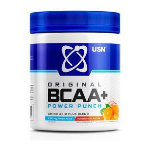 USN BCAA Power Punch амінокислоти порошок 400 г мандарин
