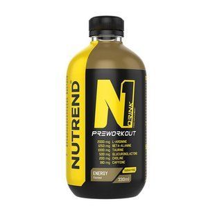 Nutrend N1Drink Preworkout (330 ml, tropical)