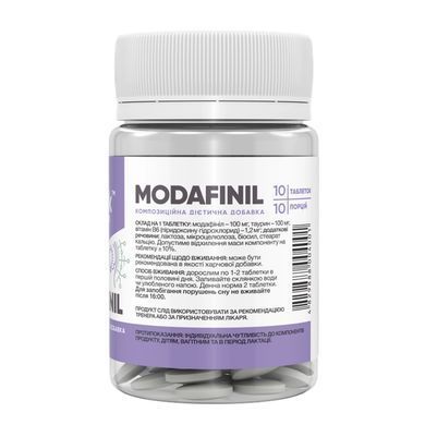 Modafinil - 10 tabs
