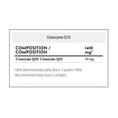 Коензим Q10 (30 мг), антиоксидант, Zoomad Labs, Coenzyme Q10 - 90 гель капс
