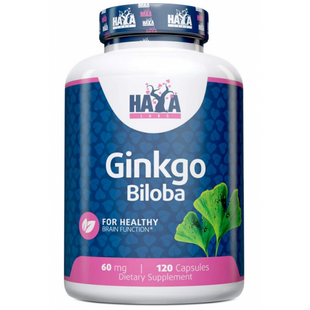 Гинкго Билоба Ginkgo Biloba 60mg - 120 капс