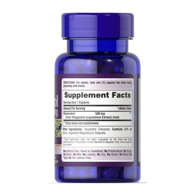 Resveratrol 500 mg - 30 caps