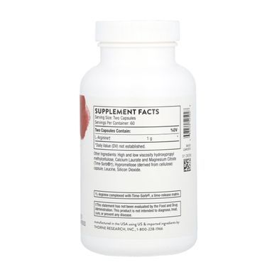 L-Arginine - 120 caps