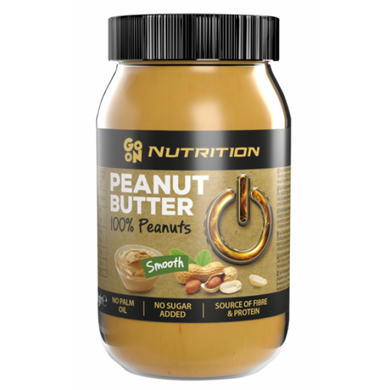 Арахисовая паста GoOn Peanut вutter crunchy 100% 900 г smooth, 1 кг