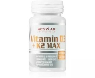 ActivLab Vitamin D3 + K2 Max 120 таблеток