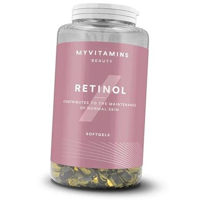 Ретинол для кожи, Retinol, MyProtein 90 гелкапс