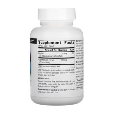 Guarana Energizer&trade; 900mg - 60 tabs