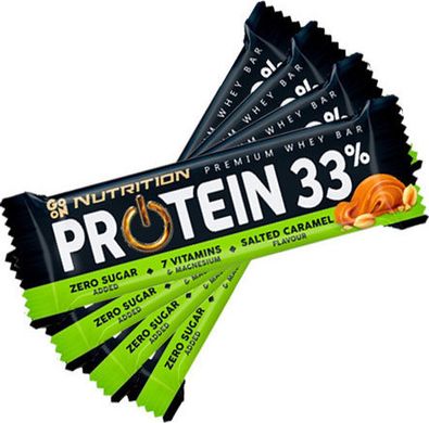 Протеиновый батончик GO ON PROTEIN 33% 50 гр Соленая карамель