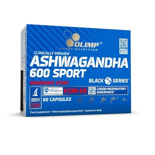 Olimp Ashwagandha 600 Sport 60 капсул