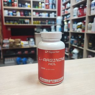 Аминокислота L - Arginine HCL Sporter 90 капс