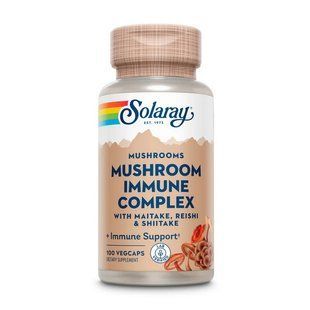 Solaray Mushroom Immune Complex (100 veg caps)