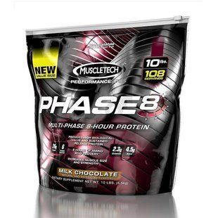 MuscleTech Phase 8 (4,5 kg, milk chocolate)