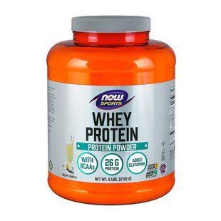 NOW Whey Protein (2,7 kg, dutch cocolate)