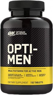 Витамины для мужчин оптимен Optimum Nutrition Opti-men 150 таблеток