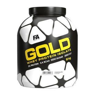 Fitness Authority Gold Whey Protein Isolate (2 kg, strawberry banana)