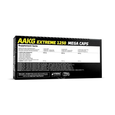 Olimp AAKG 1250 Extreme Mega Caps 120 капсул