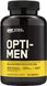 Витамины для мужчин оптимен Optimum Nutrition Opti-men 150 таблеток