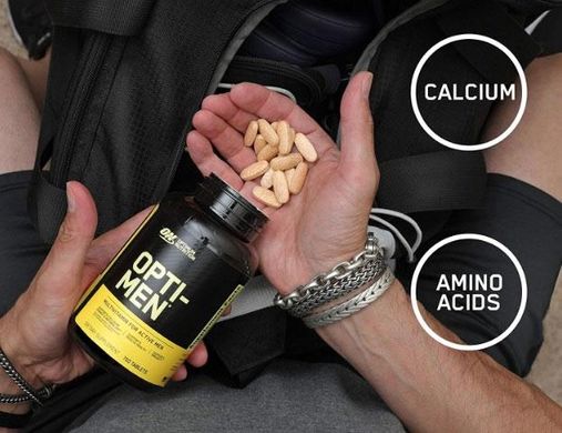 Витамины для мужчин оптимен Optimum Nutrition Opti-men 150 таблеток