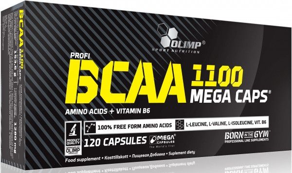 BCAA 1100 Mega Caps Olimp Sport Nutrition 120 caps