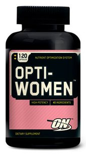 Витамины для женщин Optimum Nutrition Optiwomen 120 таблеток (Ирландия)