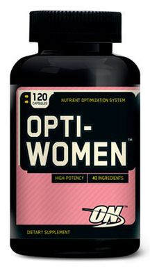 Витамины для женщин Optimum Nutrition Optiwomen 120 таблеток (Ирландия)