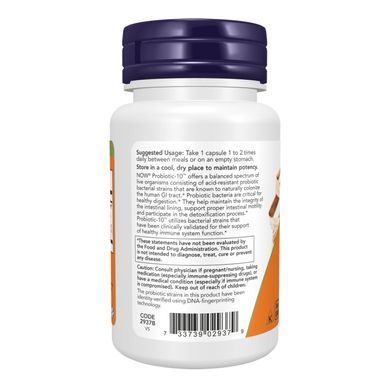 Probiotic-10&trade; 25 Billion - 100 vcaps