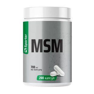 Sporter MSM 700 mg (200 caps)
