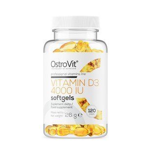 OstroVit Vitamin D3 4000 IU (120 caps)