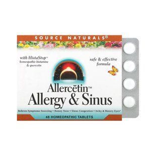 Allercetin&trade; Allergy & Sinus - 48 tabs