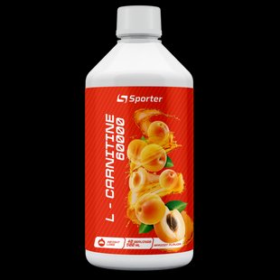 Жиросжигатель Sporter Liquid L- carnitine - 500 мл - абрикос