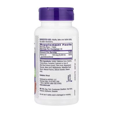 Vitamin D3 5,000 IU - 90 tabs