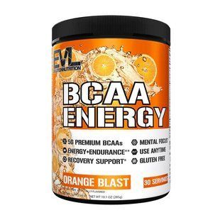 EVLUTION Nutrition BCAA Energy (285 g, orange blast)