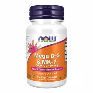 MEGA D-3 & MK-7 - 60 vcaps