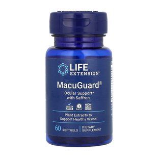 MacuGuard&reg; Ocular Support with Saffron - 60 softgels