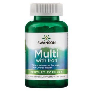 Multi with Iron Century Formula - 130tabs