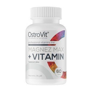 OstroVit Magnez Max + Vitamin (60 tabs)