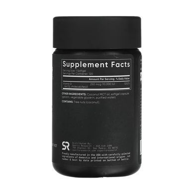 Vitamin D3 10000IU - 120 softgels
