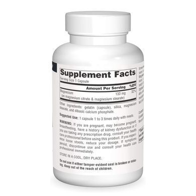 Magnesium Citrate 133mg - 90 caps