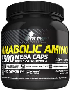 Аминокислоты Olimp Anabolic Amino 5500 400 капс