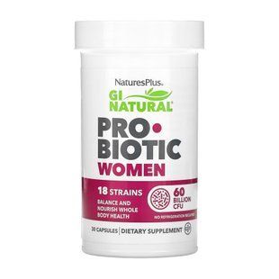 Gi Natural Probiotic Women - 30 caps