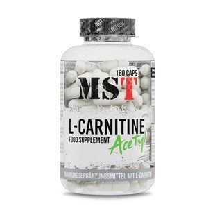 L-карнітин MST - L-Carnitine Acetyl - 180 капсул