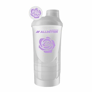 Шейкер AllNutrition Wave AllDeynn Shaker 3 in 1 600ml Белый