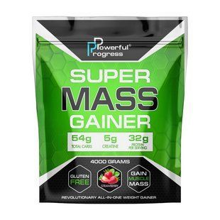 Powerful Progress Super Mass Gainer (4 kg, vanilla)