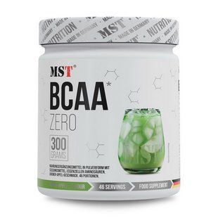 MST BCAA Zero амінокислоти порошок 300 г зелене яблуко