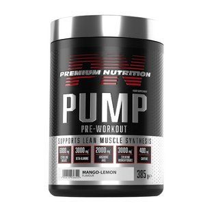 Premium Nutrition Pump Pre-Workout (385 g, apple)