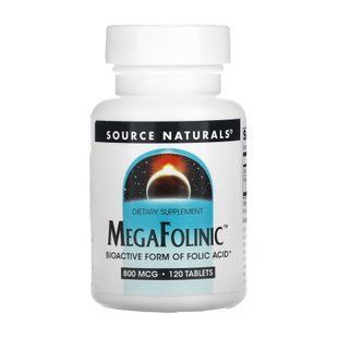 MegaFolinic&trade; 800mcg - 120 tabs