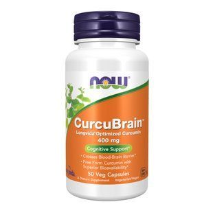 CurcuBrain&trade; 400mg - 50 vcaps