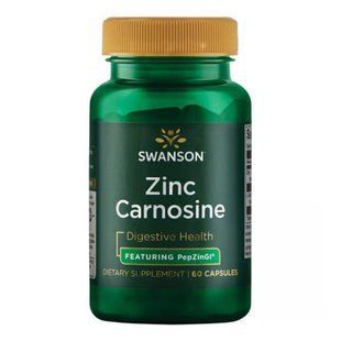 Zinc Carnosine Featuring Pepzingi - 60 сaps
