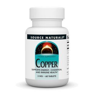 Copper 3mg - 60 caps