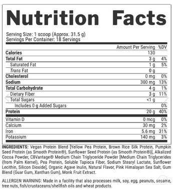 Plant Protein - 536g Vanilla Caramel